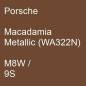 Preview: Porsche, Macadamia Metallic (WA322N), M8W / 9S.